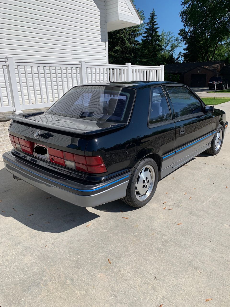 1987 Dodge Shadow Base | Toledo, OH, Black, Front Wheel