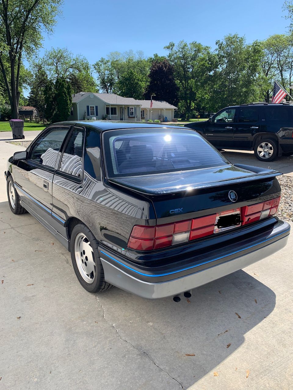 1987 Dodge Shadow Base | Toledo, OH, Black, Front Wheel