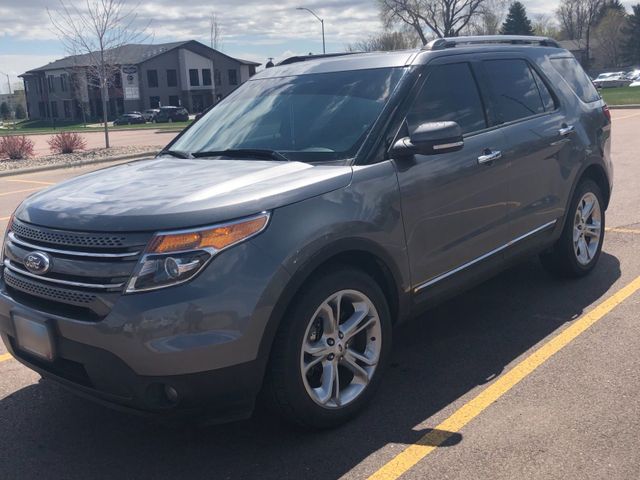 2014 Ford Explorer Limited, Sterling Gray Metallic (Gray), All Wheel