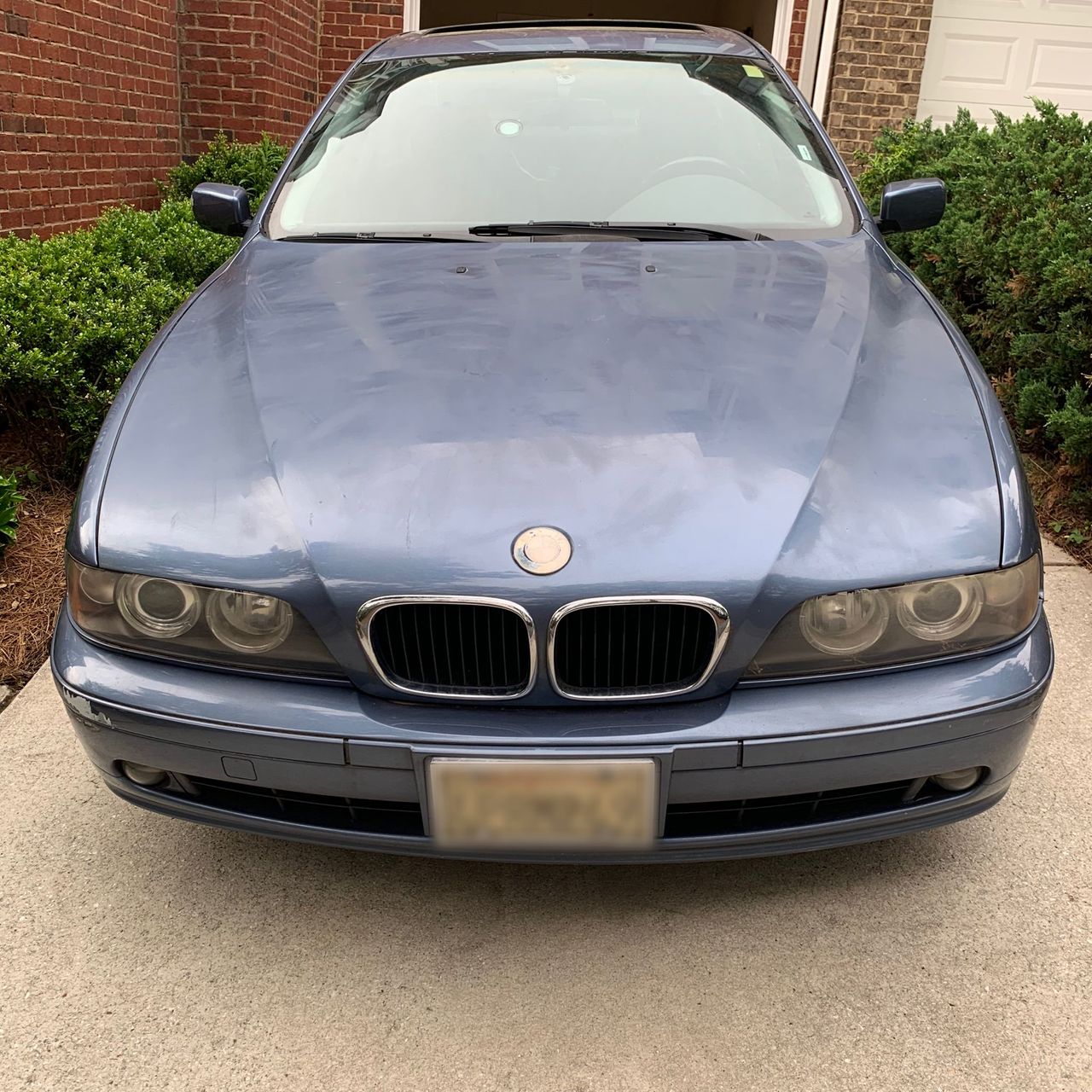 2001 BMW 5 Series 525i | Smyrna, GA, Steel Blue Metallic (Blue), Rear Wheel