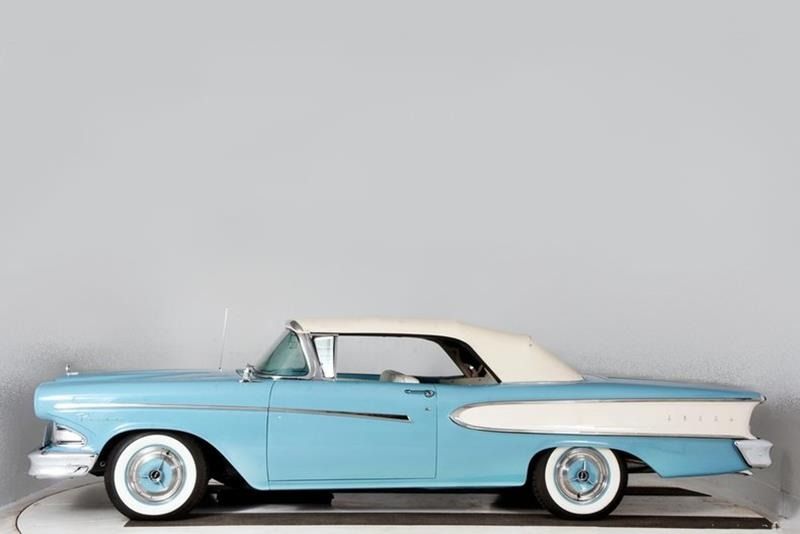 1958 (Edsel) | Sioux Falls, SD, Blue, Rear Wheel