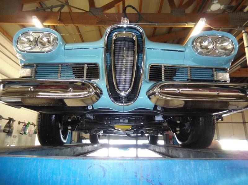 1958 (Edsel) | Sioux Falls, SD, Blue, Rear Wheel