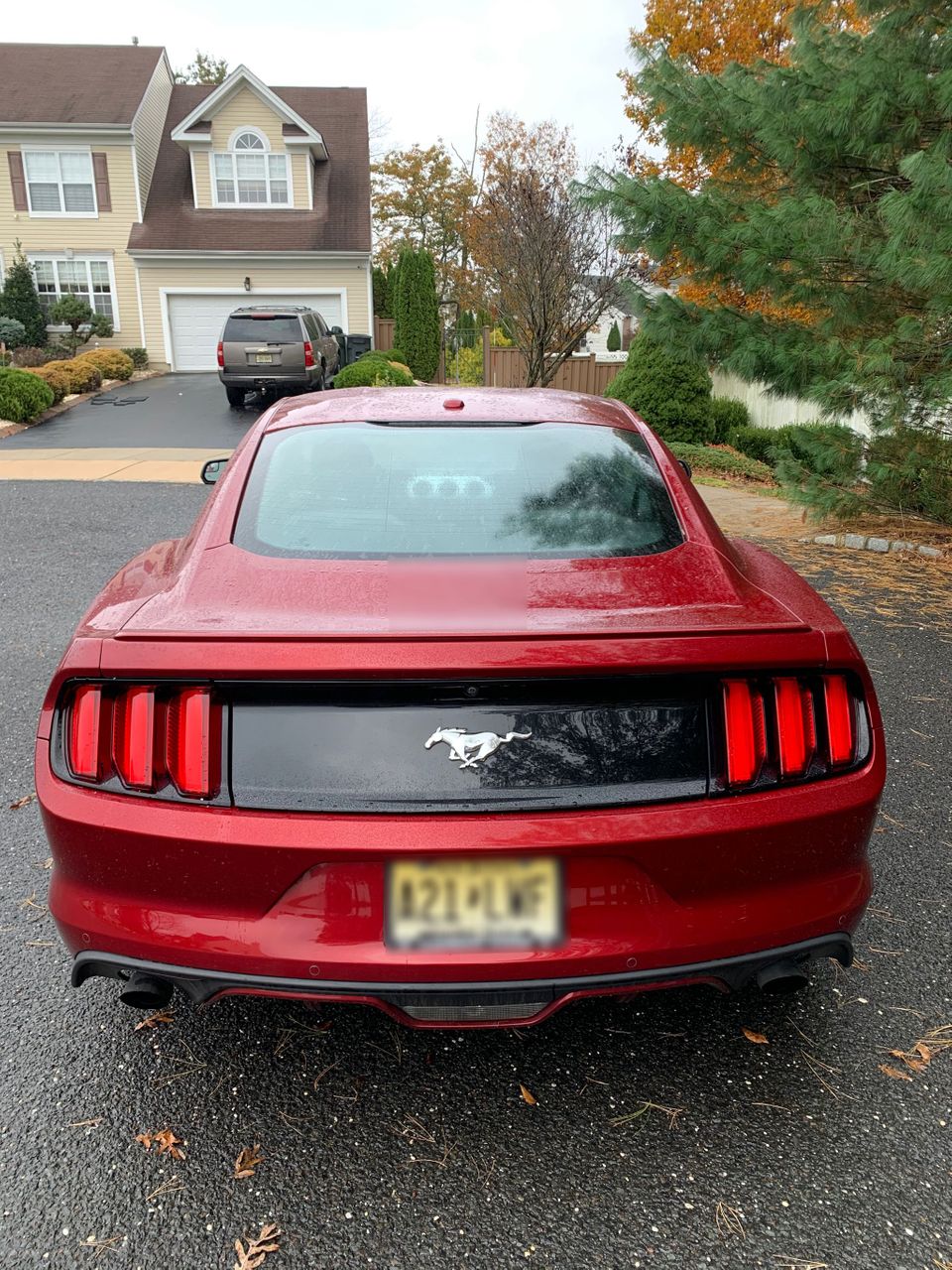 2017 Ford Mustang EcoBoost Premium | Jackson, NJ, Ruby Red Metallic Tinted Clearcoat (Red), Rear Wheel