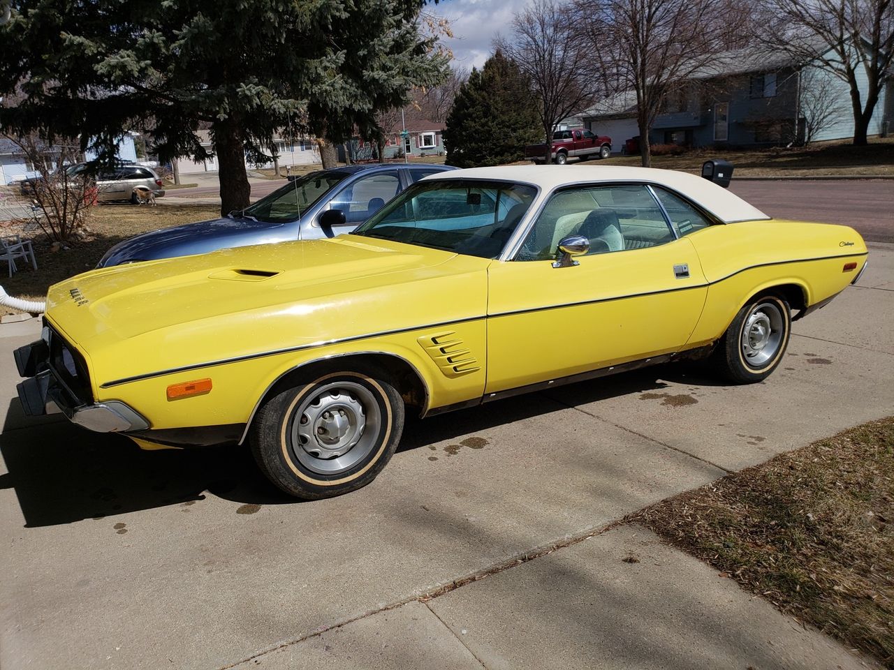 1973 Dodge Challenger | Sioux Falls, SD, Yellow, Rear Wheel