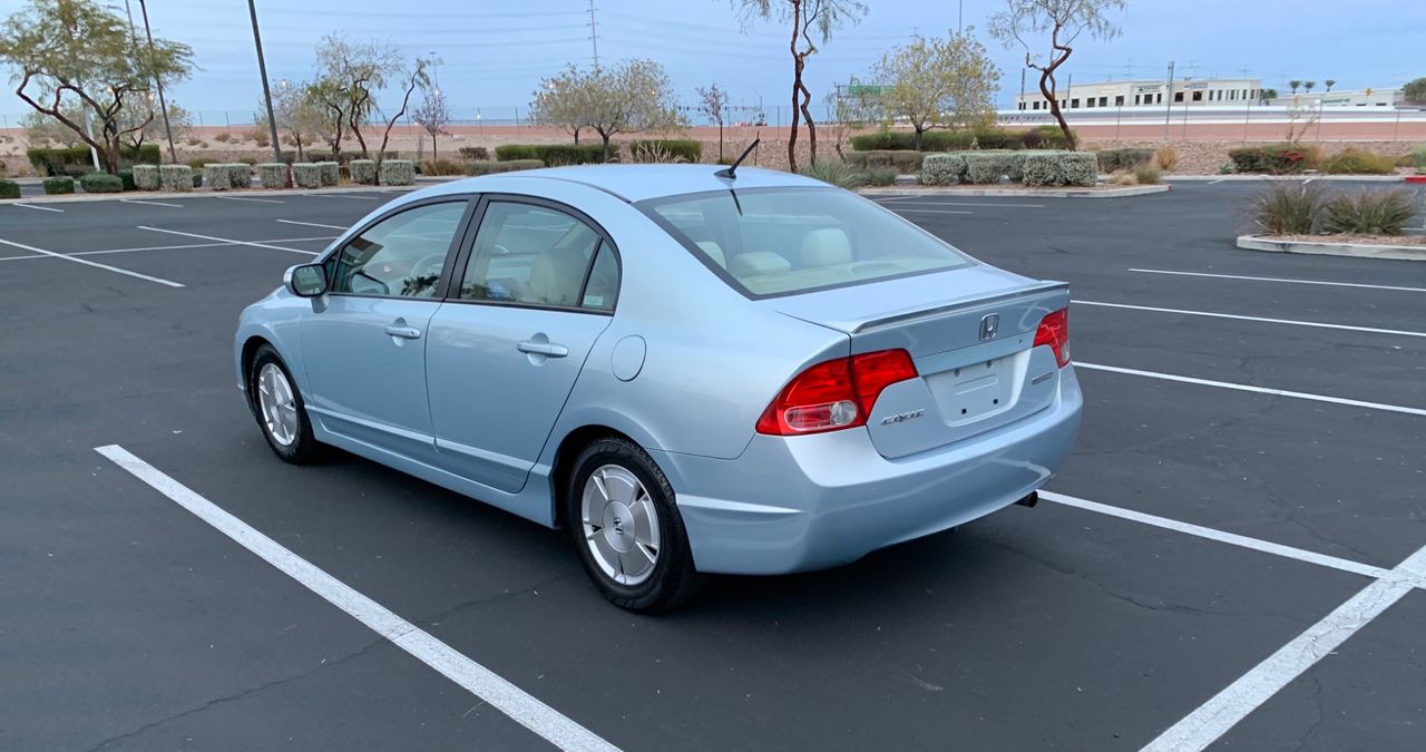 2006 Honda Civic Hybrid w/Navi | Las Vegas, NV, Opal Silver Blue Metallic (Blue), Front Wheel