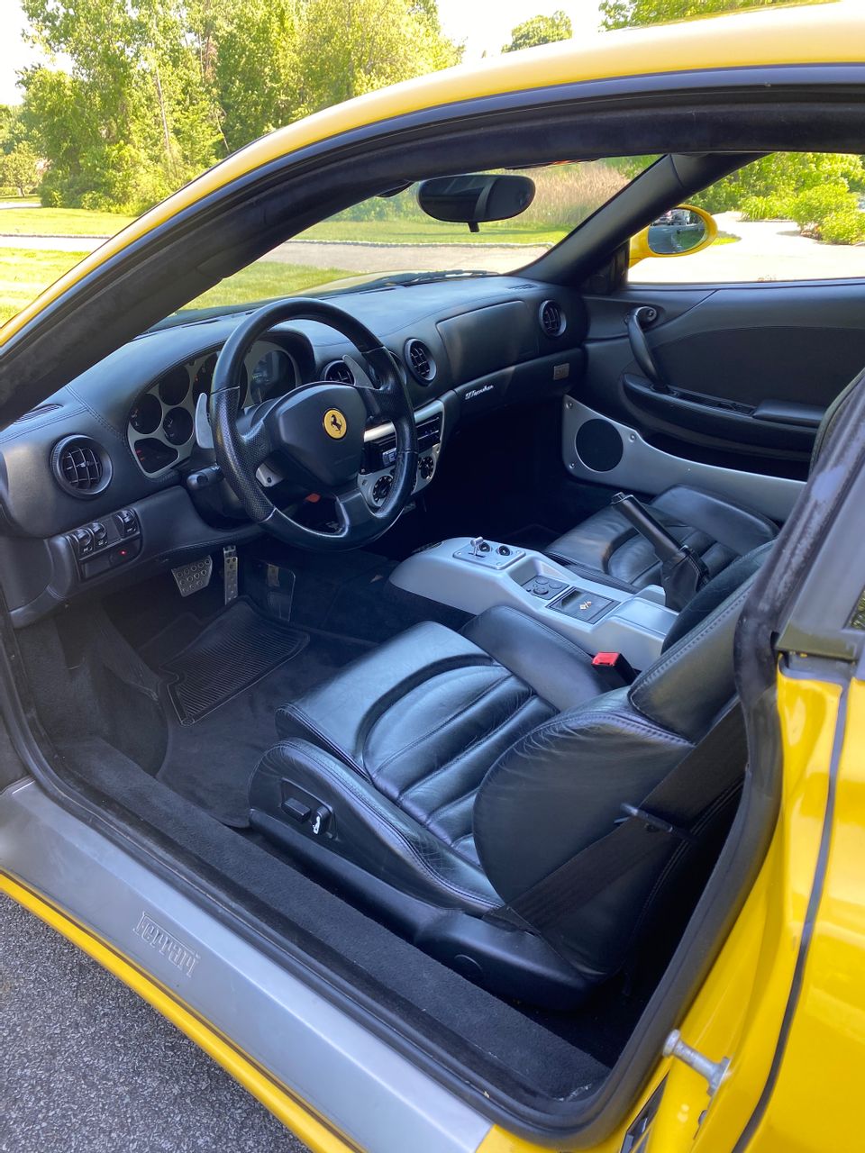 2002 Ferrari 360 Modena Base | Cortlandt Manor, NY, Giallo Modena (Yellow), Rear Wheel
