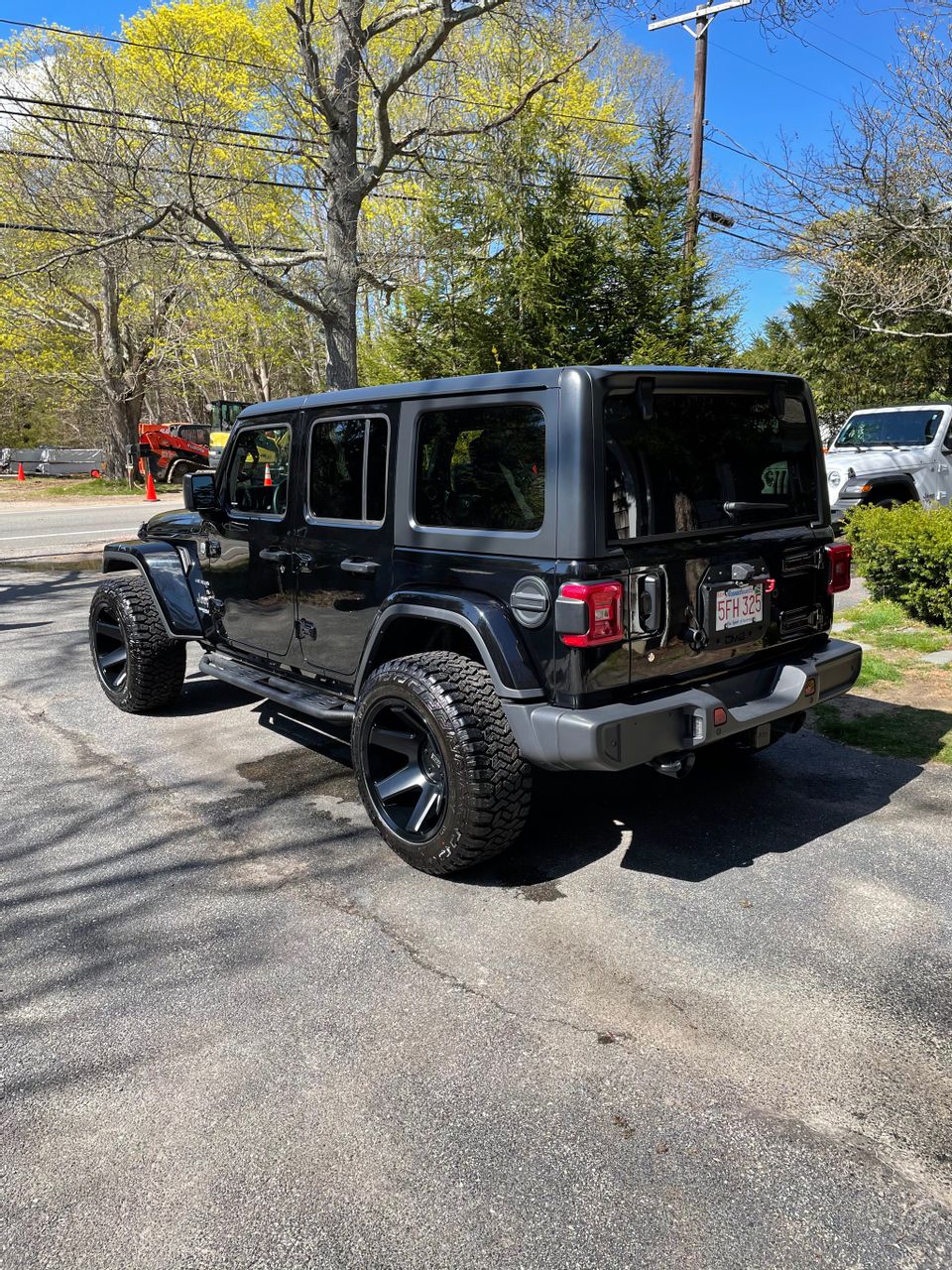 2018 Jeep Wrangler Unlimited Sahara | Cotuit, MA, Black Clear Coat (Black), 4X4