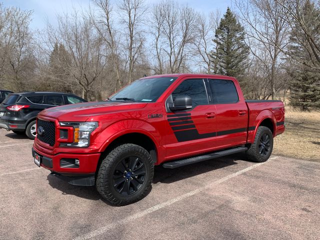 2020 Ford F-150 XLT, Rapid Red Metallic Tinted Clearcoat (Red & Orange), 4X4
