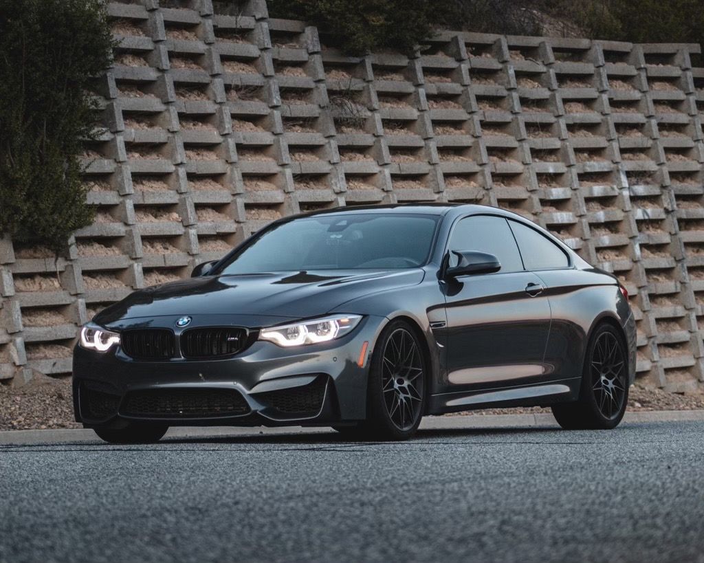 2020 BMW M4 Base | Salinas, CA, Mineral Grey Metallic (Gray), Rear Wheel