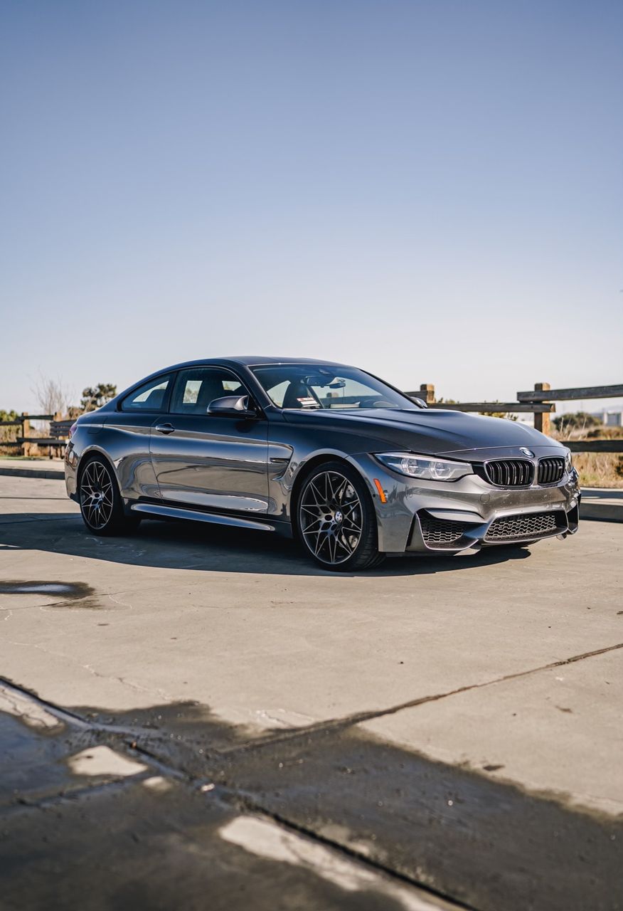2020 BMW M4 Base | Salinas, CA, Mineral Grey Metallic (Gray), Rear Wheel