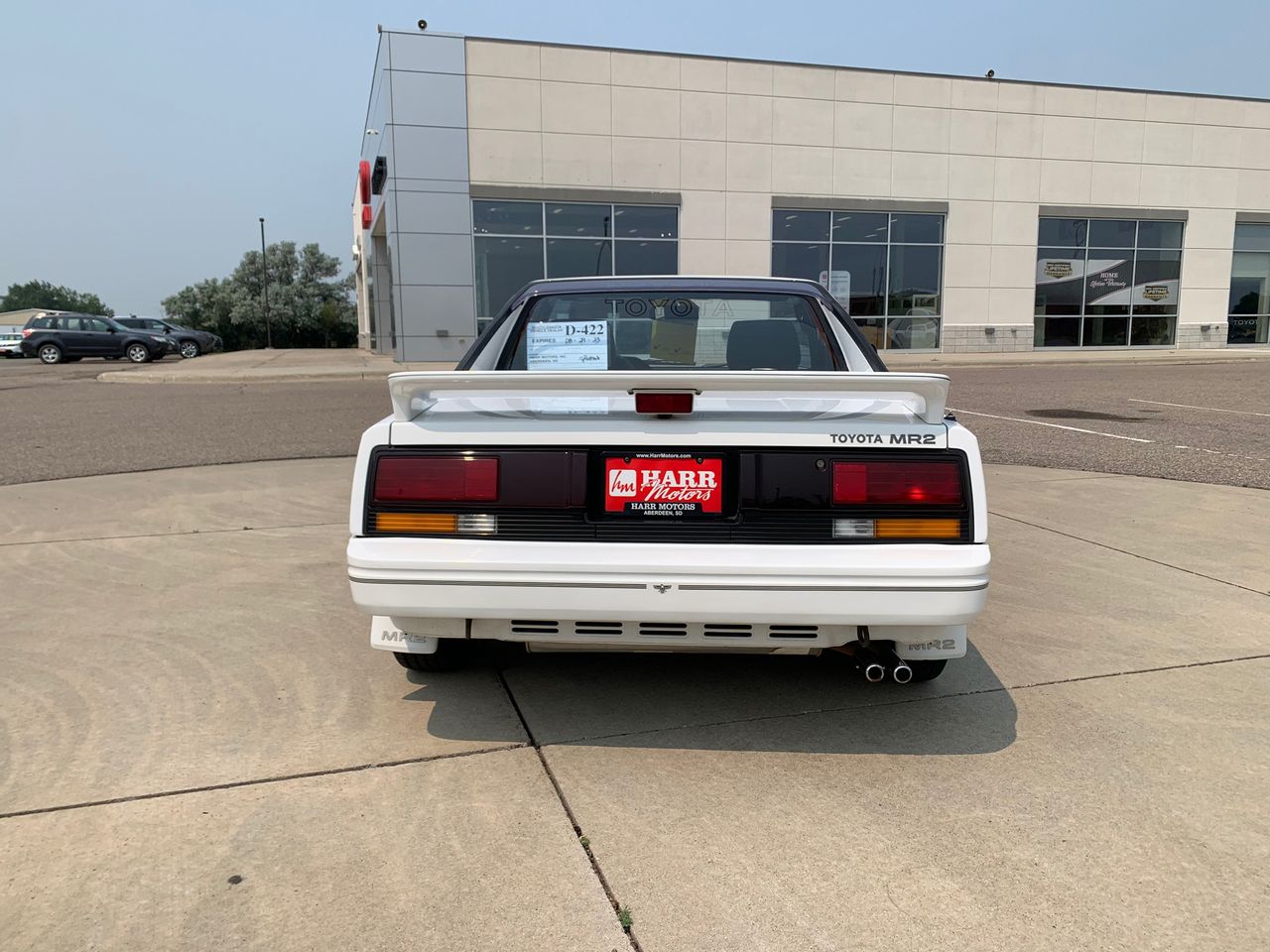 1987 Toyota MR2 Base | Sioux Falls, SD, White, Rear Wheel