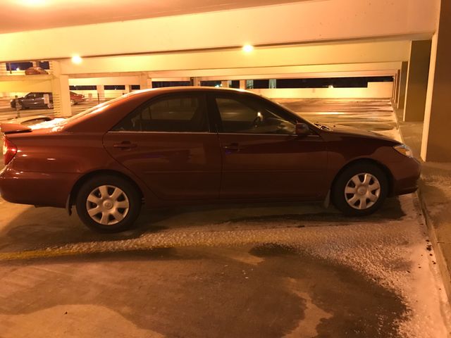 2003 Toyota Camry, Salsa Red Pearl (Red & Orange), Front Wheel