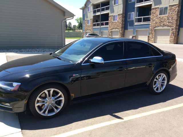 2013 Audi S4 3.0T quattro Premium Plus, Brilliant Black (Black), All Wheel