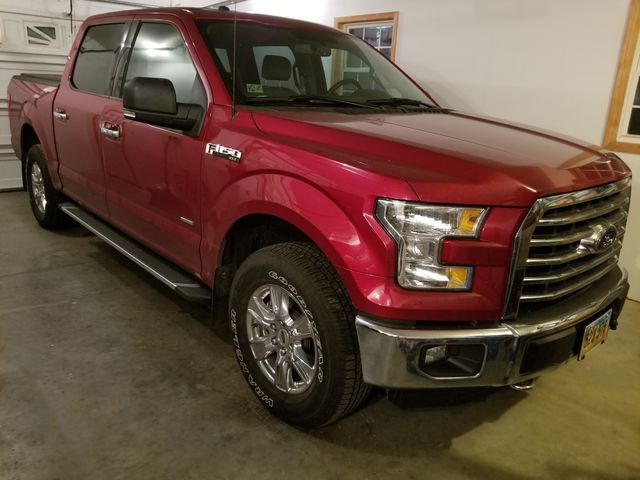 2016 Ford F-150 XLT, Ruby Red Metallic Tinted Clearcoat (Red & Orange), 4x4