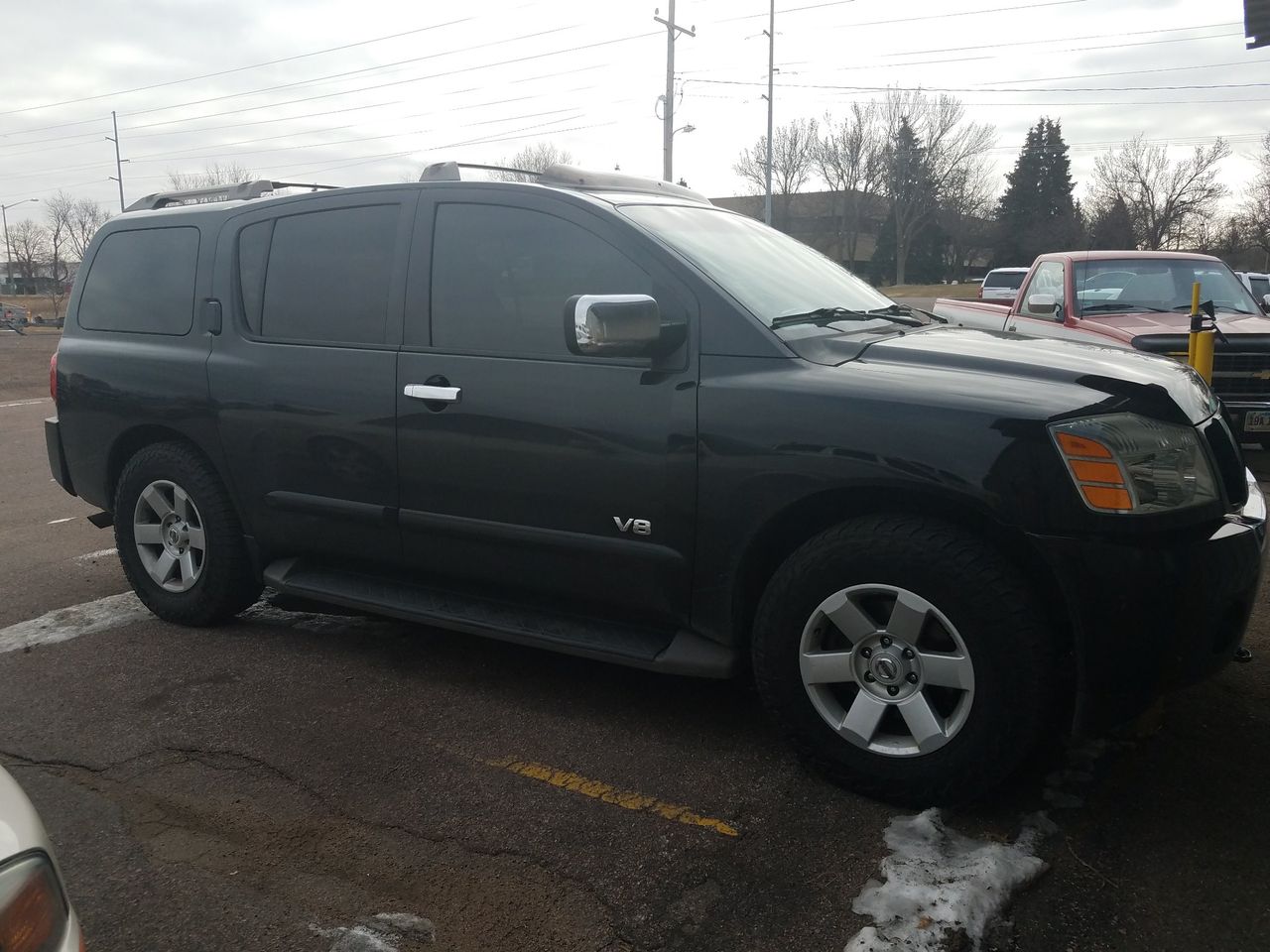 2007 Nissan Armada SE FFV | Sioux Falls, SD, Galaxy (Black), 4 Wheel