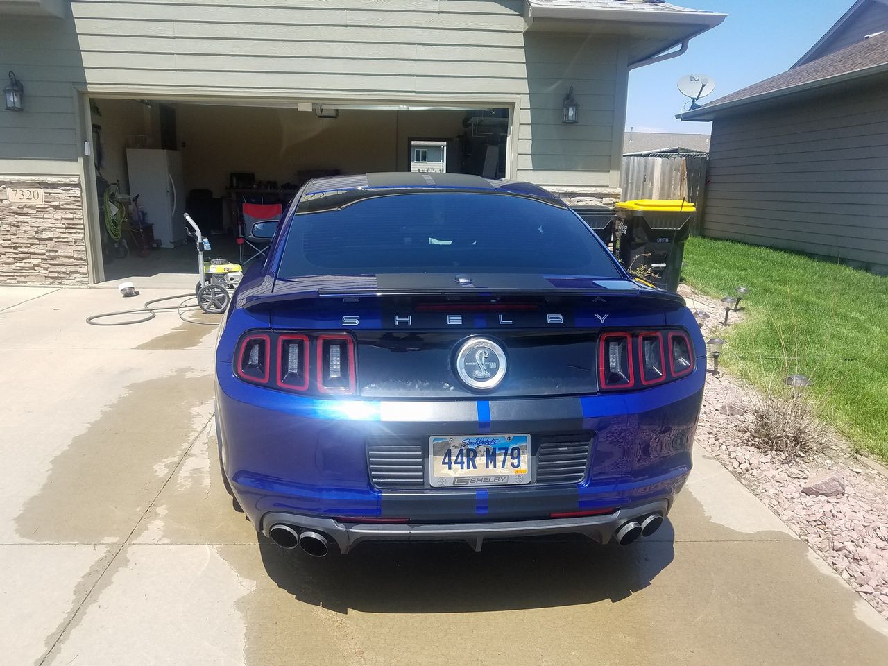 2014 Ford Shelby GT500 Base | Sioux Falls, SD, Deep Impact Blue Metallic (Blue), Rear Wheel