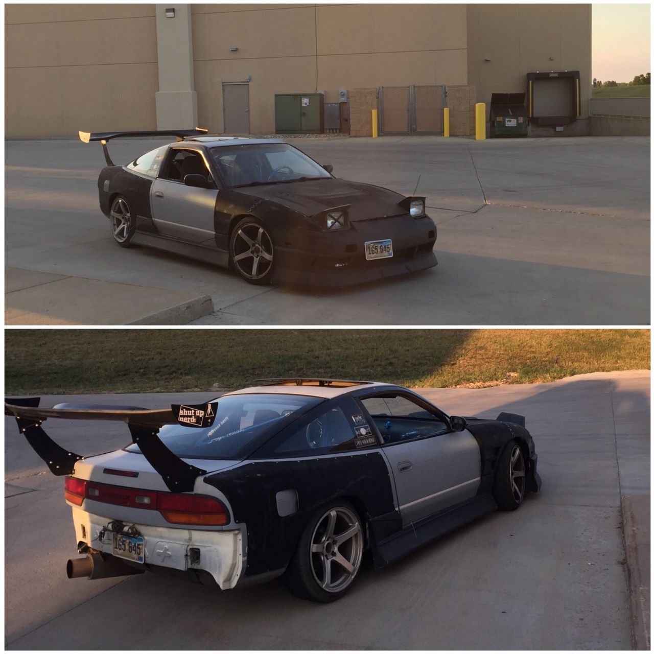 1990 Nissan 240SX SE | Sioux Falls, SD, Light Gray, Rear Wheel