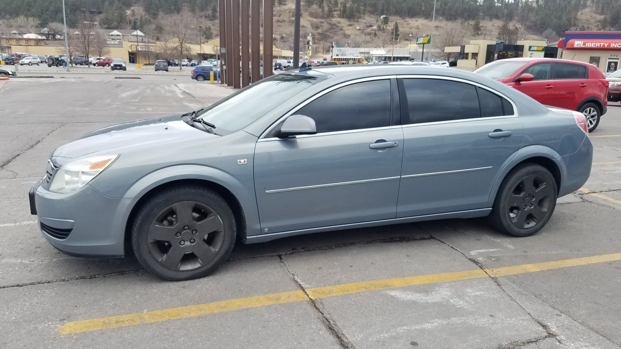 2008 Saturn Aura XE | Rapid City, SD, Ocean Mist (Gray), Front Wheel