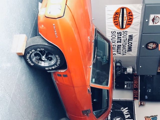 1969 Pontiac Firebird, Orange