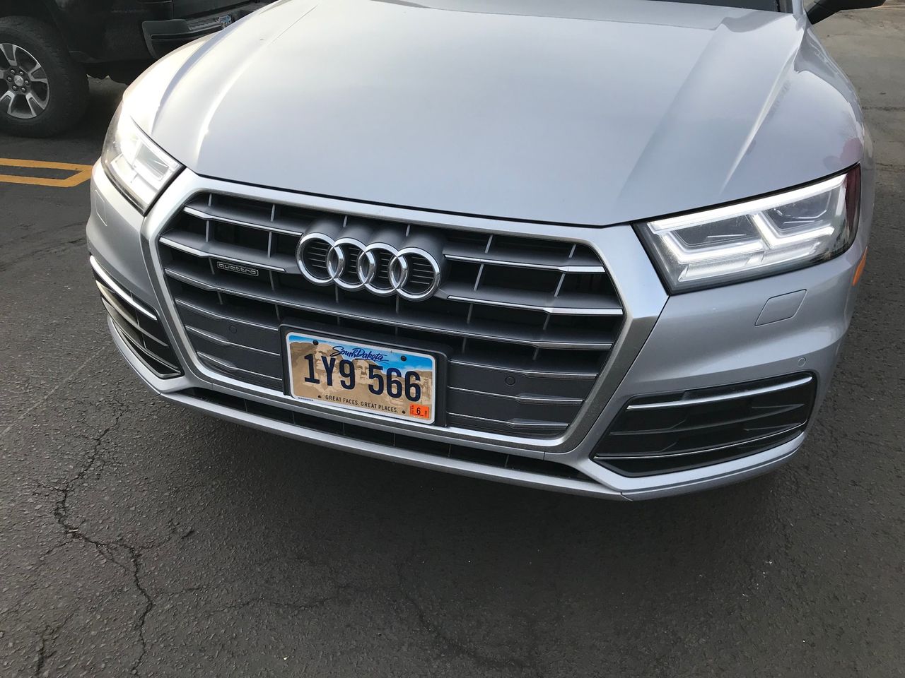 2018 Audi Q5 2.0T quattro Premium Plus | Sioux Falls, SD, Florett Silver Metallic (Silver), All Wheel