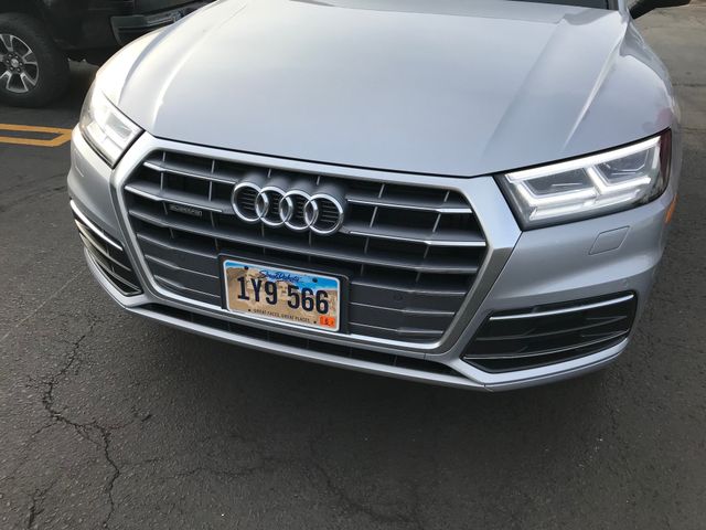 2018 Audi Q5 2.0T quattro Premium Plus, Florett Silver Metallic (Silver), All Wheel