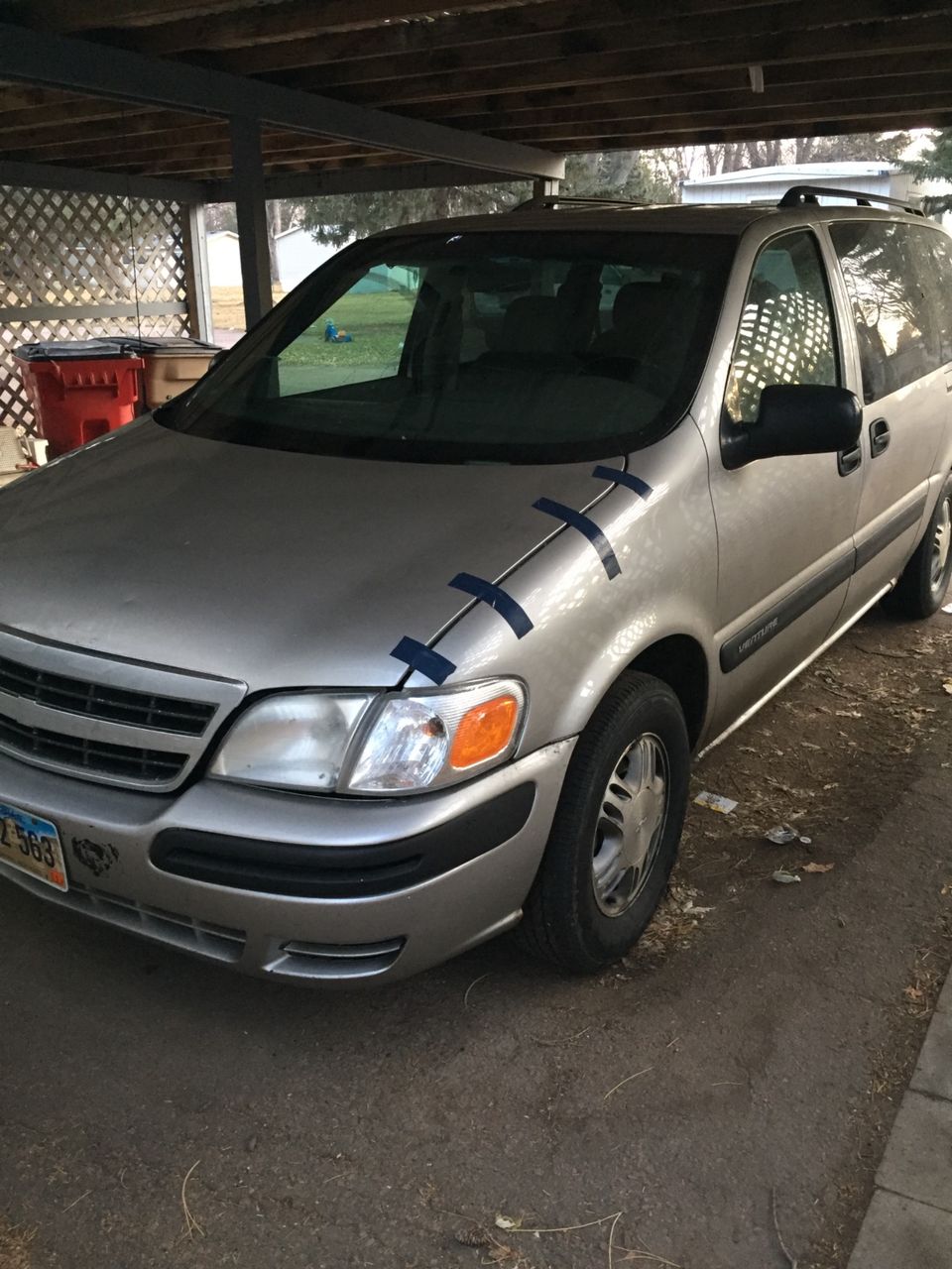 2004 Chevrolet Venture LT Entertainer | Sioux Falls, SD, Silverstone Metallic (Silver), Front Wheel