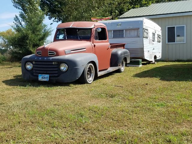 1949 Ford F-100 Rust, Red & Orange