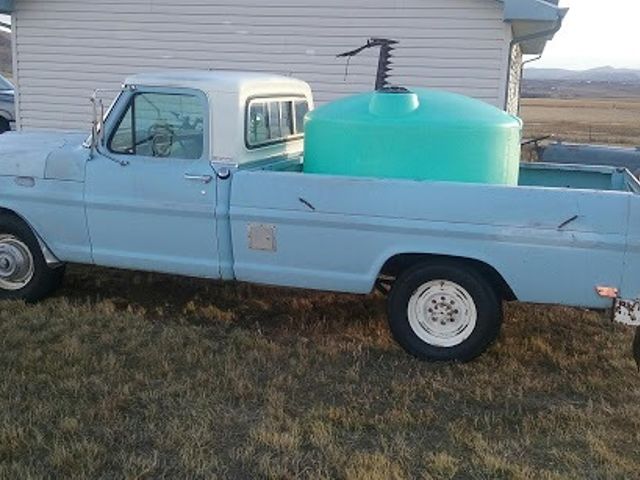 1968 Ford F-100, Light Blue