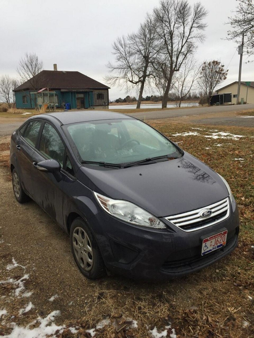2012 Ford Fiesta | Brookings, SD, Blue Candy Metallic (Blue), Front Wheel