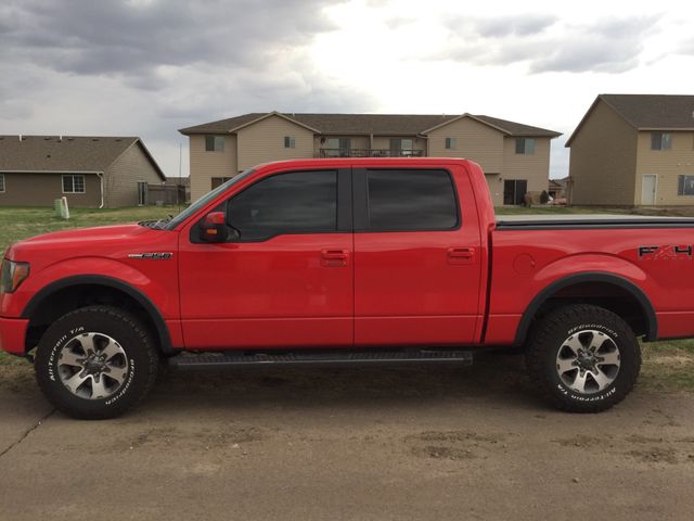 2011 Ford F-150 FX4, Red Candy Metallic Tinted Clearcoat (Red & Orange), 4x4