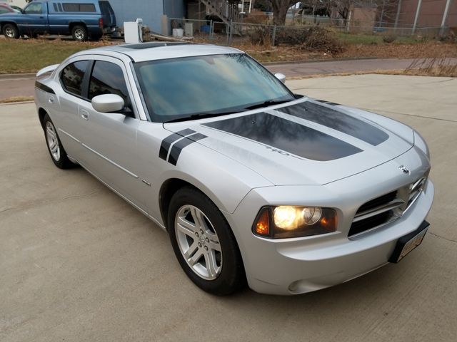 2006 Dodge Charger RT, Silver Steel Metallic Clearcoat (Silver), Rear Wheel