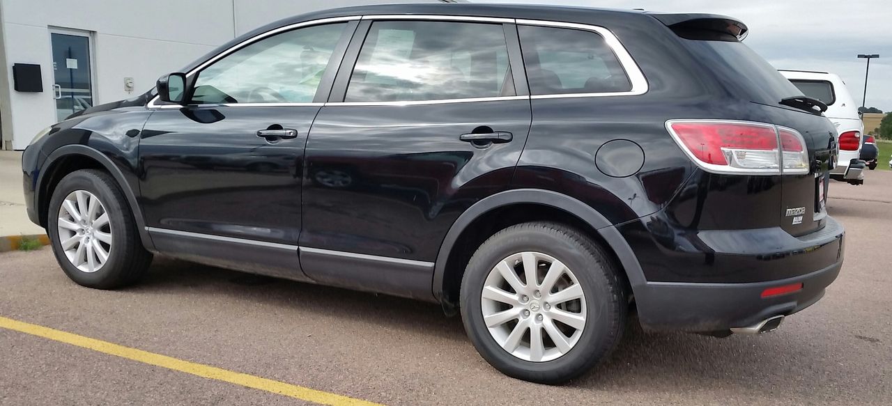 2009 Mazda CX-9 Touring | Sioux Falls, SD, Brilliant Black Clearcoat (Black), Front Wheel