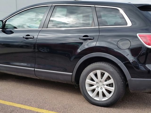 2009 Mazda CX-9 Touring, Brilliant Black Clearcoat (Black), Front Wheel