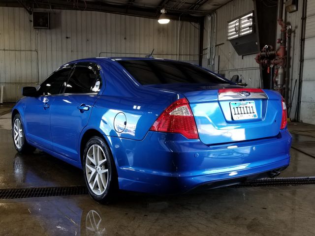 2012 Ford Fusion SEL, Blue Flame Metallic (Blue), All Wheel