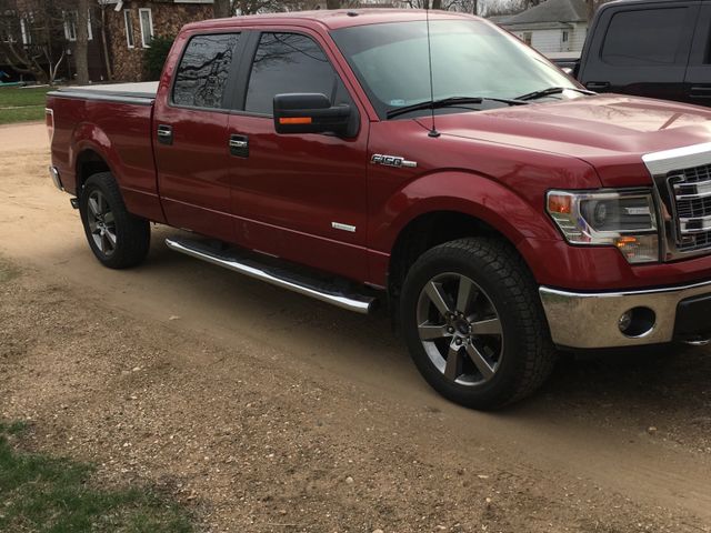 2014 Ford F-150 XLT, Ruby Red Metallic Tinted Clear Coat (Red & Orange), 4x4