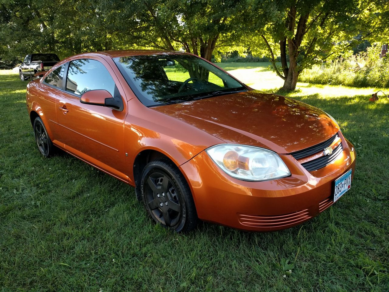 2007 Chevrolet Cobalt LT | Sioux Falls, SD, Sunburst Orange Metallic (Red & Orange), Front Wheel