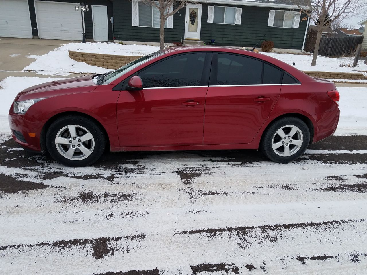 2013 Chevrolet Cruze Limited | Tea, SD, Dark Red, Front Wheel