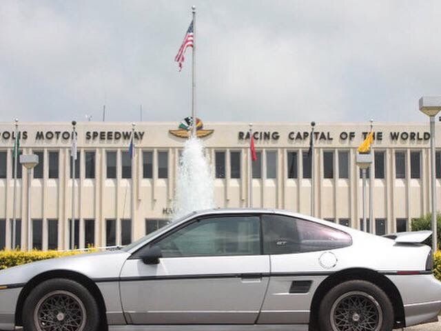 1987 Pontiac Fiero GT, Silver, Rear Wheel