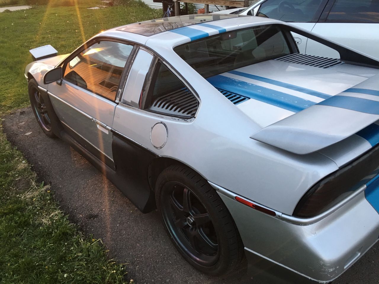 1987 Pontiac Fiero GT | Mitchell, SD, Silver, Rear Wheel