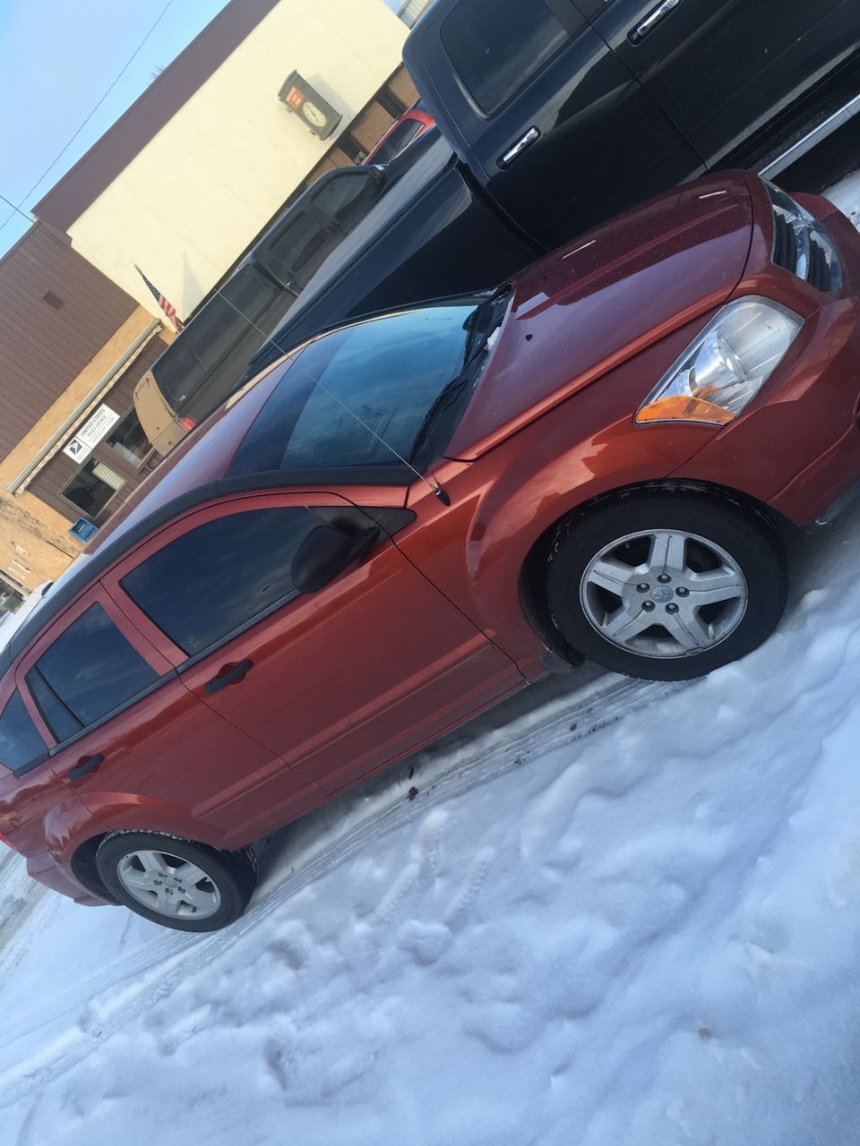 2008 Dodge Caliber | Hurley, SD, Sunburst Orange Pearl Coat (Red & Orange)