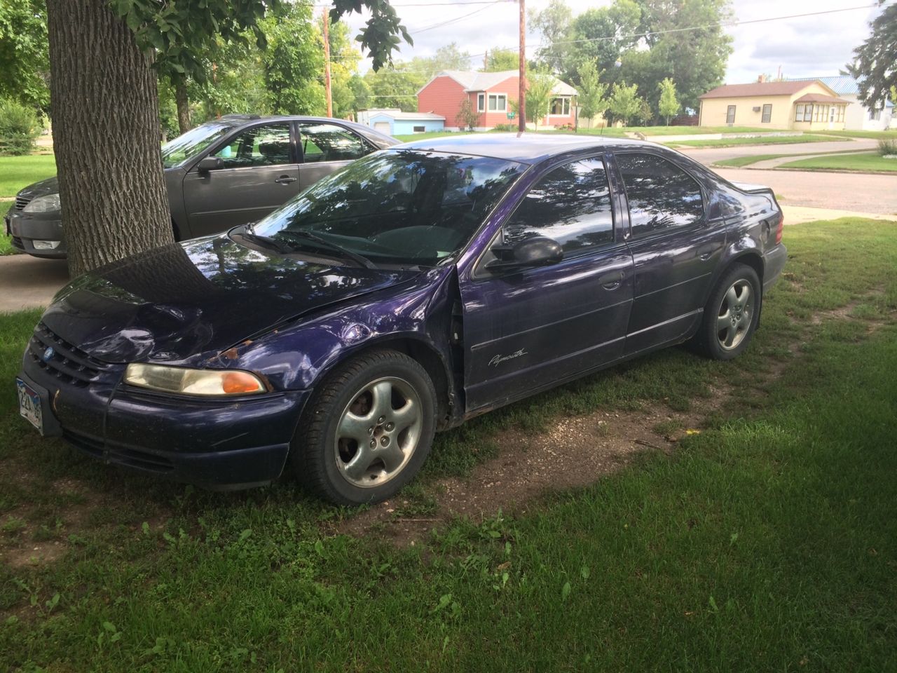 1998 Plymouth Breeze Base | Sioux Falls, SD, Purple, Front Wheel