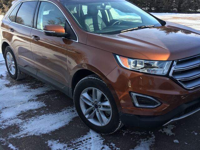 2017 Ford Edge SEL, Ruby Red Metallic Tinted Clearcoat (Red & Orange)
