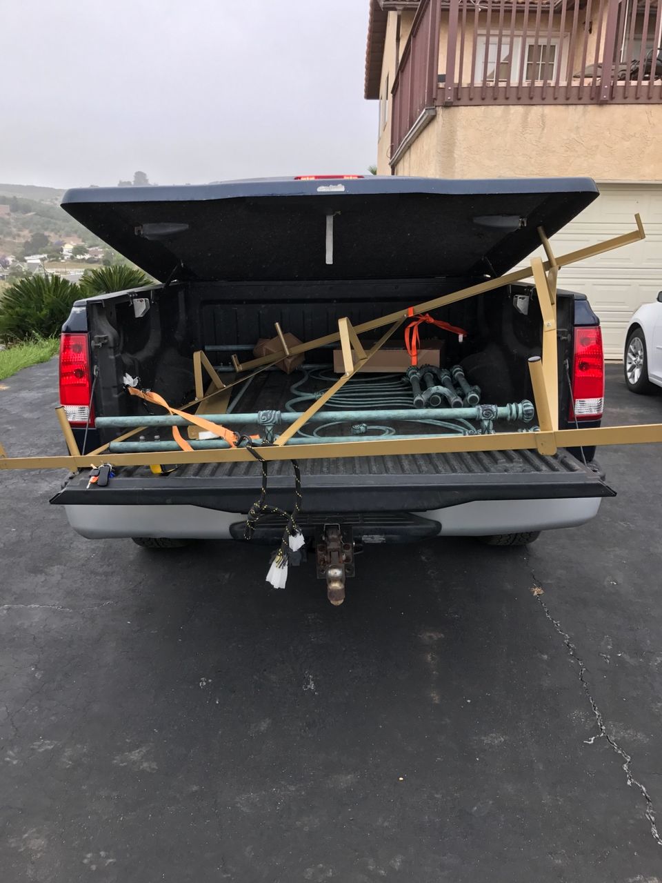 2006 Nissan Titan SE | Bonsall, CA, Majestic Blue (Blue), Rear Wheel