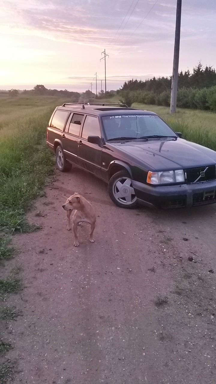 1994 Volvo 940 Level II Turbo | Freeman, SD, Blue Green Metallic (Green), Rear Wheel