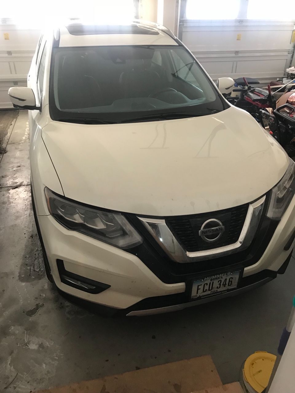 2017 Nissan Rogue SL | Ankeny, IA, Pearl White (White), All Wheel