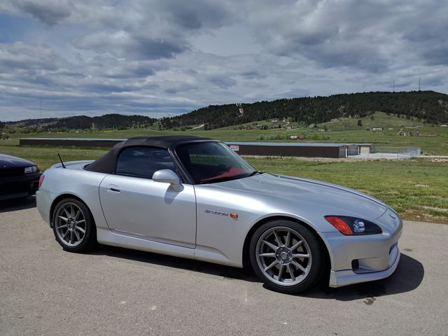 2002 Honda S2000 Base, Sebring Silver Metallic (Silver), Rear Wheel