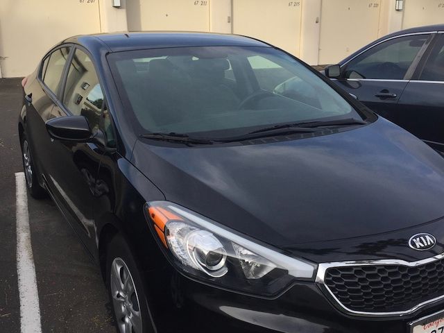 2016 Kia Forte LX, Aurora Black Pearl (Black), Front Wheel