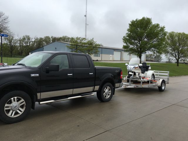 2008 Ford F-150 Lariat, Black Clearcoat (Black), 4x4