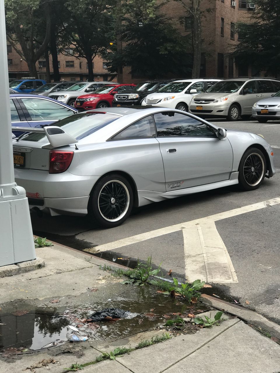 2003 Toyota Celica GT | Woodhaven, NY, Silver Streak Mica (Silver), Front Wheel