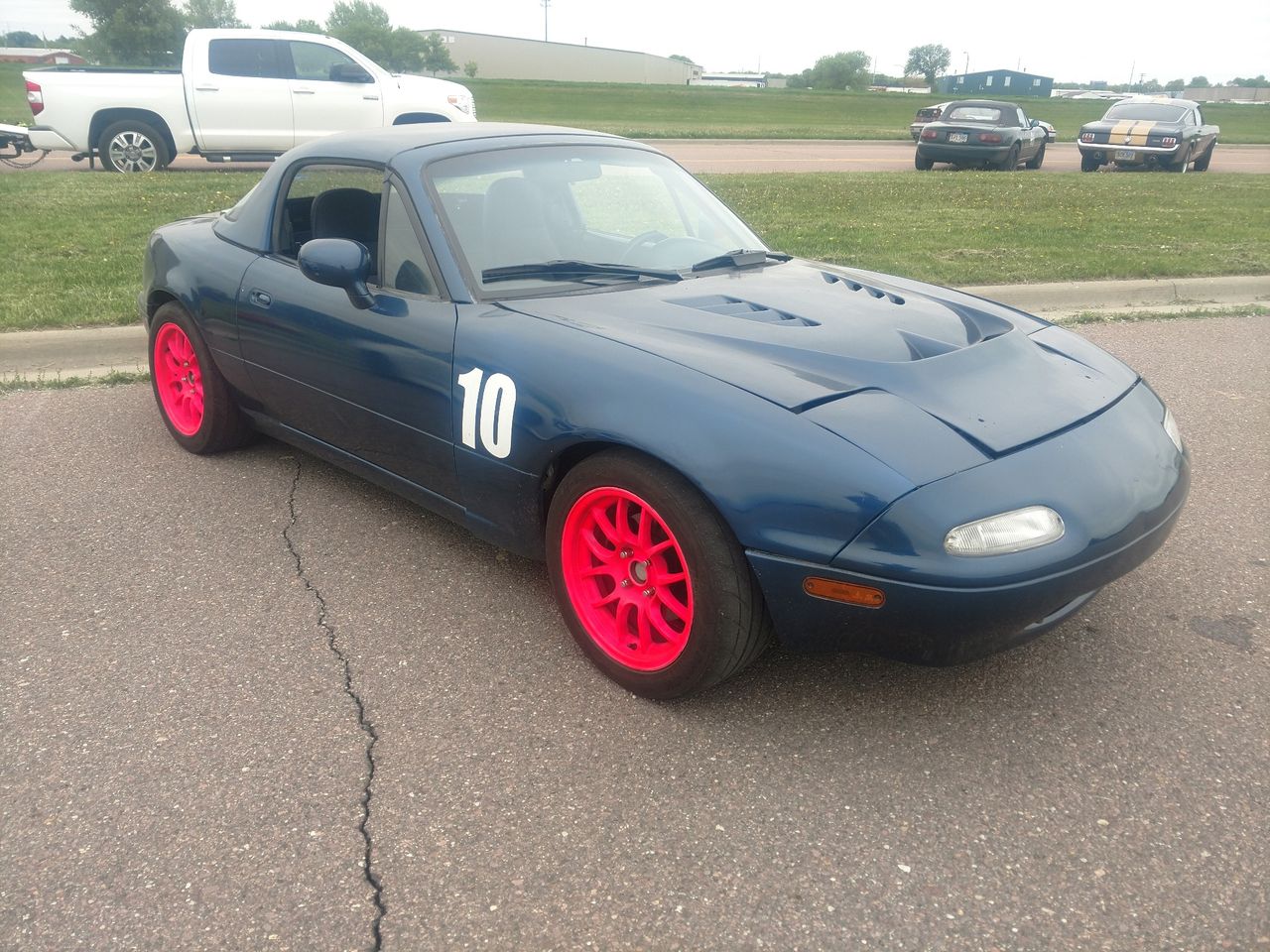 1991 Mazda MX-5 Miata Base | Sioux Falls, SD, Mariner Blue (Blue), Rear Wheel